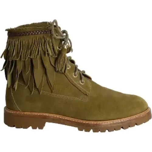 Pre-owned Wildleder boots , Damen, Größe: 36 EU - Aquazzura Pre-owned - Modalova