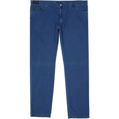 Light Stretch Denim Jeans , male, Sizes: 7XL - PAUL & SHARK - Modalova