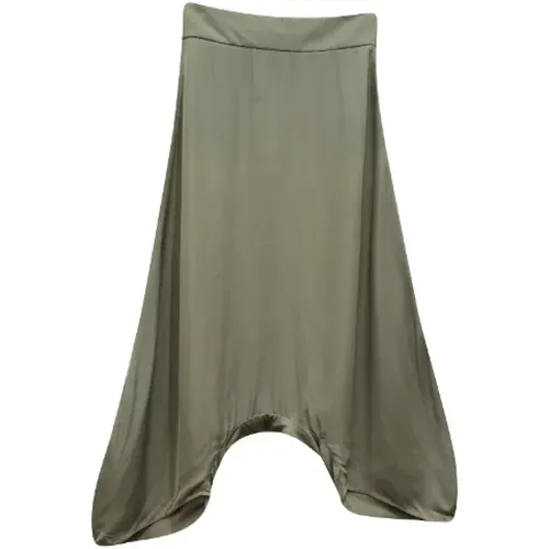 Pre-owned Silk bottoms , female, Sizes: S - Yves Saint Laurent Vintage - Modalova