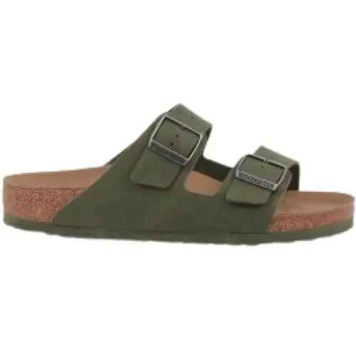 Men`s Sliders - Stylish and Comfortable , male, Sizes: 10 UK - Birkenstock - Modalova