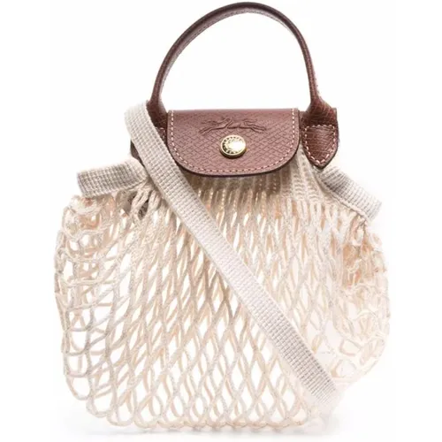 Netz Faltbare Tasche , Damen, Größe: ONE Size - Longchamp - Modalova