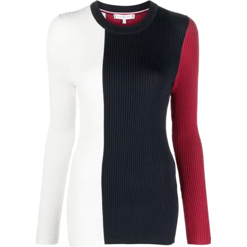 Pullover mit Rundhalsausschnitt - Tommy Hilfiger - Modalova