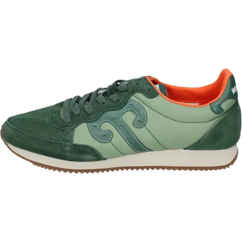 Wildleder Herren Sneakers , Herren, Größe: 42 EU - Wushu Ruyi - Modalova