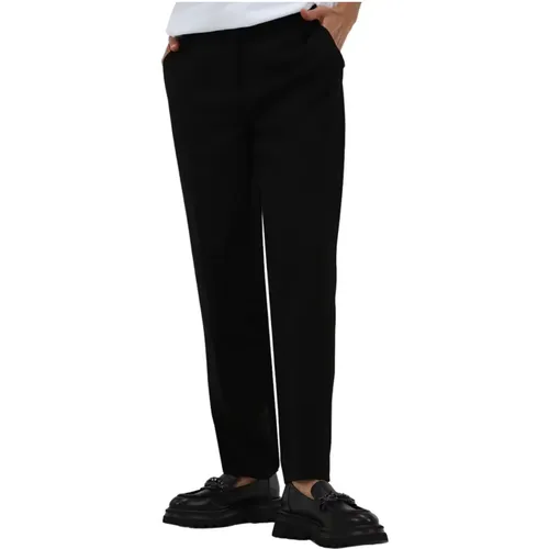 Lightweight Women`s Trousers with Side Pockets , female, Sizes: L, XS, 2XS - Twinset - Modalova