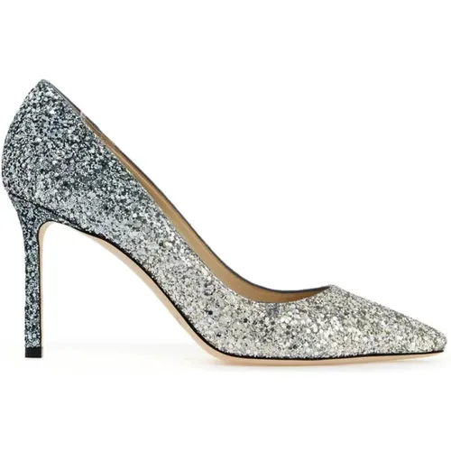 Shaded Glitter Romy Pumps , female, Sizes: 4 UK - Jimmy Choo - Modalova