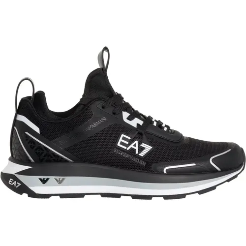 Schnürung - Einfarbige Altura Sneakers , Herren, Größe: 40 EU - Emporio Armani EA7 - Modalova