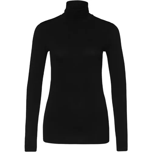 Langarmshirt mit Rollkragen , Damen, Größe: L - Marc Cain - Modalova