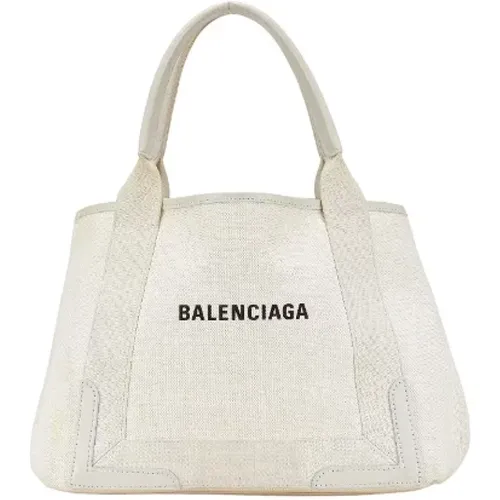 Pre-owned Canvas handbags , female, Sizes: ONE SIZE - Balenciaga Vintage - Modalova