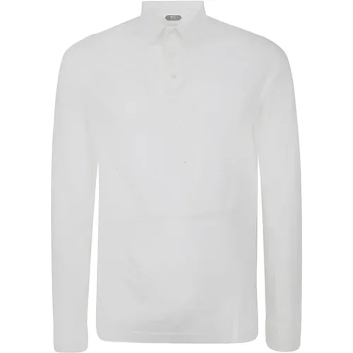 Polo Basic Pullover Shirt , male, Sizes: 3XL - Zanone - Modalova
