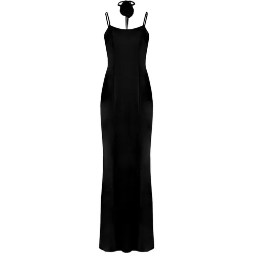 Elegantes Langes Kleid im Meerjungfrau-Stil , Damen, Größe: XS - Blugirl - Modalova