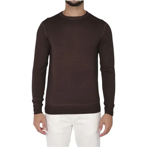 Men Washed Effect Sweater , male, Sizes: 2XL, XL, 3XL, M - L.b.m. 1911 - Modalova