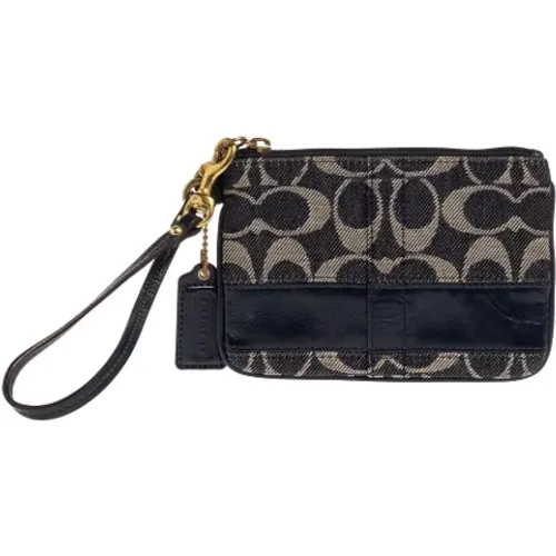 Pre-owned Canvas clutches , female, Sizes: ONE SIZE - Coach Pre-owned - Modalova
