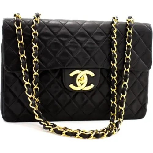 Pre-owned Leather chanel-bags , female, Sizes: ONE SIZE - Chanel Vintage - Modalova