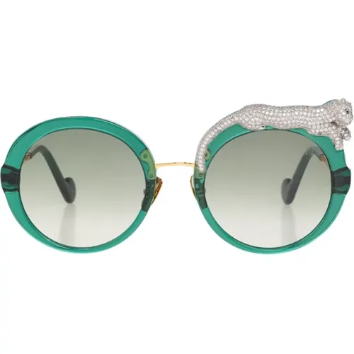 Rose Et La Roue 2.0 sunglasses , female, Sizes: 52 MM - Anna Karin Karlsson - Modalova