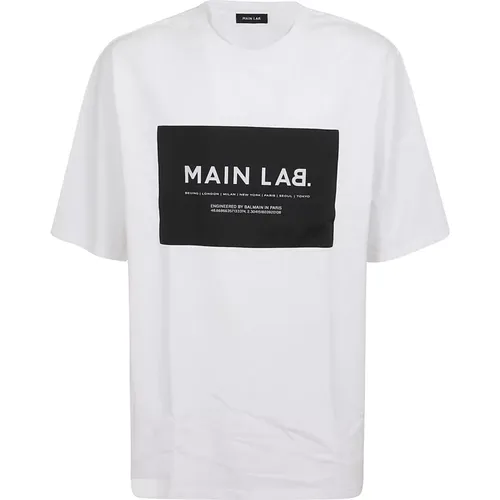 Men's Clothing T-Shirts & Polos Ss24 , male, Sizes: S, L, XL - Balmain - Modalova