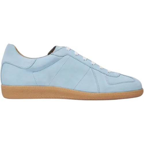 Hans Wildleder Leder Low-Top Sneakers , Herren, Größe: 41 1/2 EU - Scarosso - Modalova