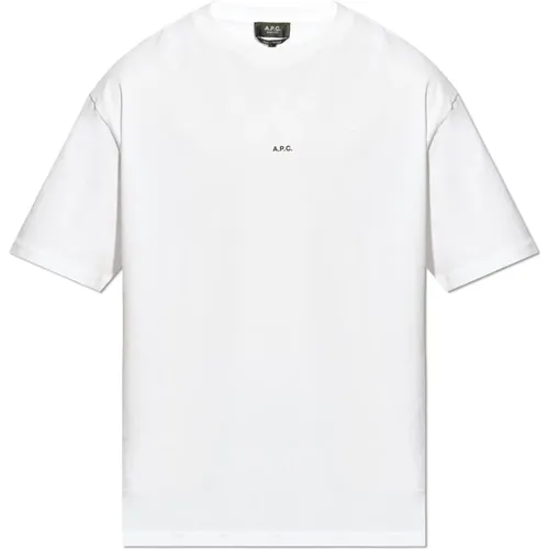 T-shirt `Boxy` , Herren, Größe: L - A.P.C. - Modalova