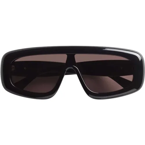 Schicke Schwarze Graue Sonnenbrille,Schwarz/Graue Sonnenbrille Bv1281S - Bottega Veneta - Modalova