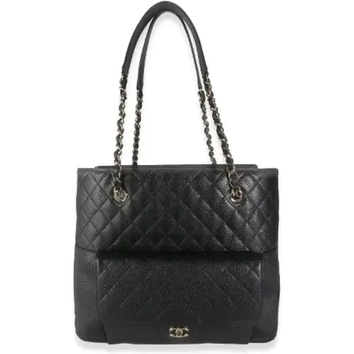 Pre-owned Leather totes , female, Sizes: ONE SIZE - Chanel Vintage - Modalova