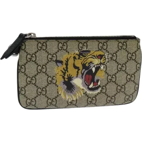 Pre-owned Leather pouches , female, Sizes: ONE SIZE - Gucci Vintage - Modalova