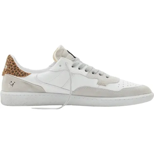 Mega Leather Sneakers , female, Sizes: 5 UK, 4 UK - Hidnander - Modalova