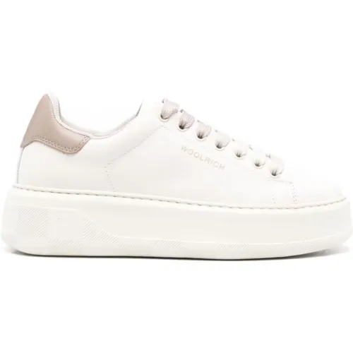 Beige Sneakers Woolrich - Woolrich - Modalova