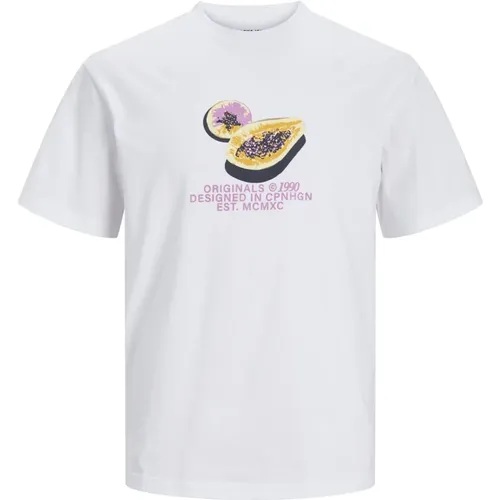 Junior Tampa T-Shirt mit Label-Print - jack & jones - Modalova