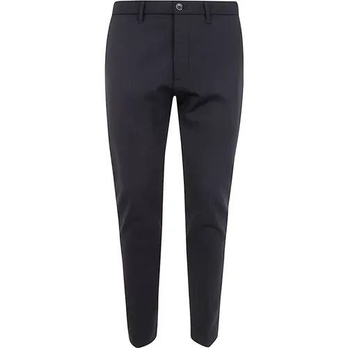 Schwarze Slim Chino Hose für Männer - Nine In The Morning - Modalova