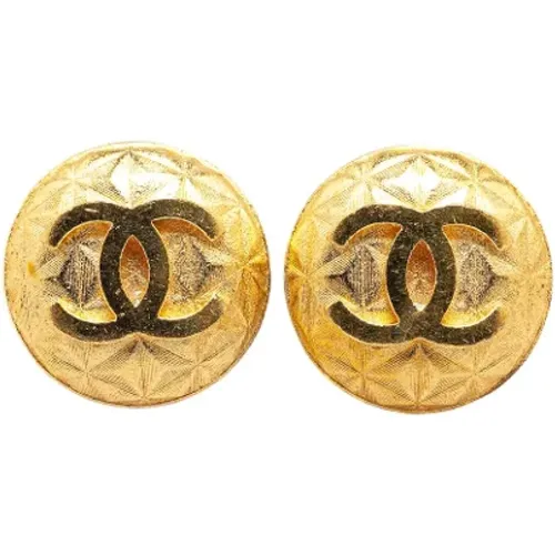 Pre-owned Metal chanel-jewelry , female, Sizes: ONE SIZE - Chanel Vintage - Modalova