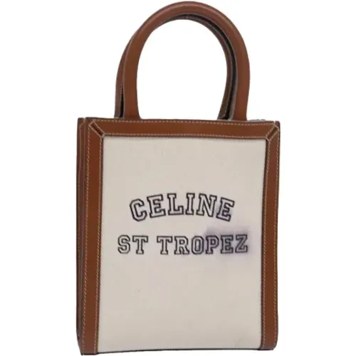 Pre-owned Canvas handbags , female, Sizes: ONE SIZE - Celine Vintage - Modalova