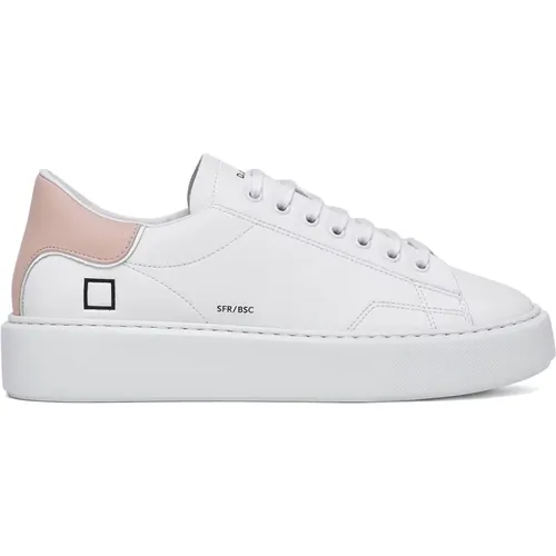 Weiße Sneakers von , Damen, Größe: 36 EU - D.a.t.e. - Modalova