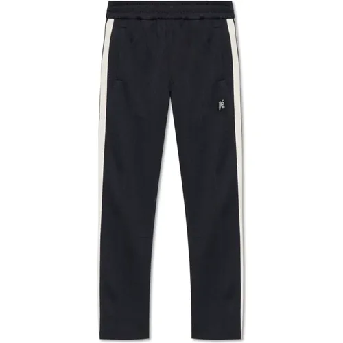 Sweatpants mit Monogramm-Stickerei , Herren, Größe: 2XL - Palm Angels - Modalova