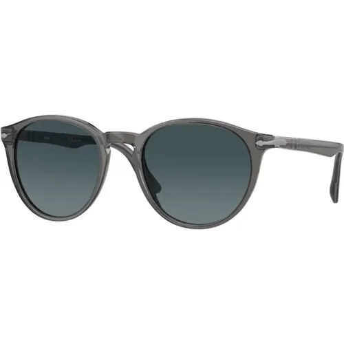 Gradient Dark Blue Polar Sunglasses , male, Sizes: 52 MM - Persol - Modalova