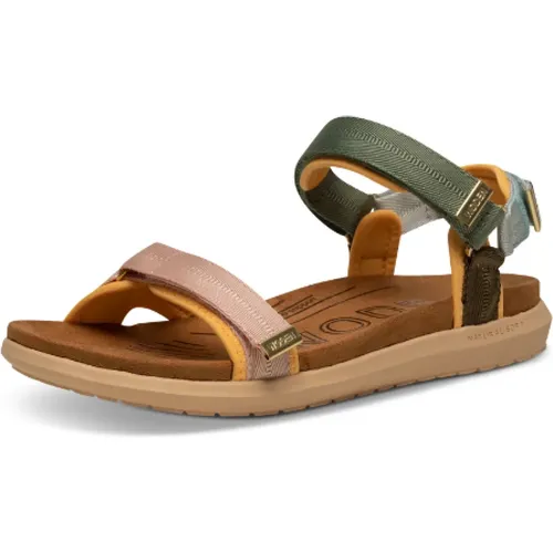 Komfort Sandale mit Natürlicher Weicher Technologie , Damen, Größe: 39 EU - Woden - Modalova