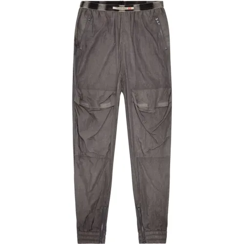 Grey Stylish Trousers , female, Sizes: S, 2XS, XS - Diesel - Modalova