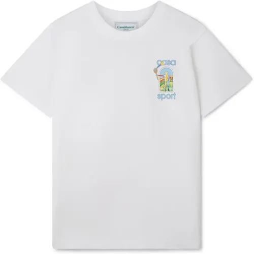 Le Jeu Colore T-shirt , male, Sizes: XL, M - Casablanca - Modalova