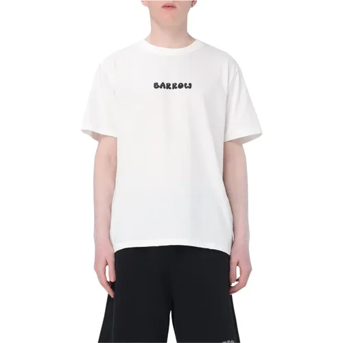 T-Shirts , male, Sizes: S, XL, XS, M, L - Barrow - Modalova
