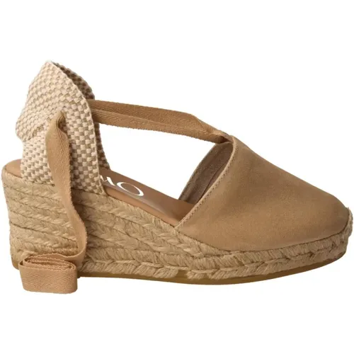 Espadrille Sandale mit Bandverschluss , Damen, Größe: 39 EU - Gaimo - Modalova