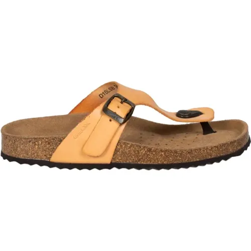 Elegante Slip-On Sandalen , Damen, Größe: 41 EU - Geox - Modalova