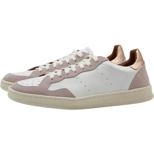 Rosa Kansas Sneaker with Copper Details , female, Sizes: 4 UK, 8 UK, 5 UK, 6 UK - Elia Maurizi - Modalova