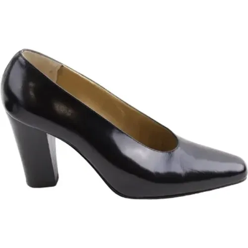 Pre-owned Leather heels , female, Sizes: 6 UK - Yves Saint Laurent Vintage - Modalova