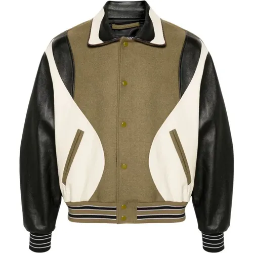 Olive `Robyn` Varsity Jacket , male, Sizes: L, M, S - Andersson Bell - Modalova