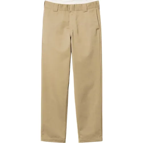 Master Pant Workwear Inspired Trousers , male, Sizes: W33, W32, W34, W31, W36, W30 - Carhartt WIP - Modalova