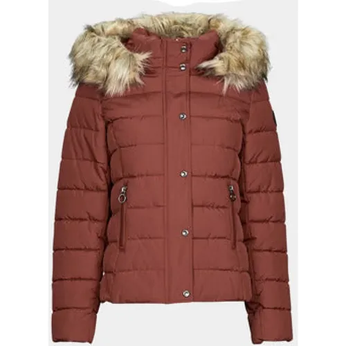 Rote Steppjacke für Frauen , Damen, Größe: XS - Only - Modalova