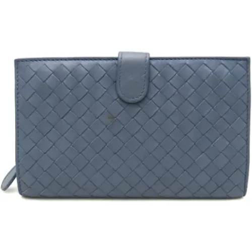 Pre-owned Leather wallets , female, Sizes: ONE SIZE - Bottega Veneta Vintage - Modalova