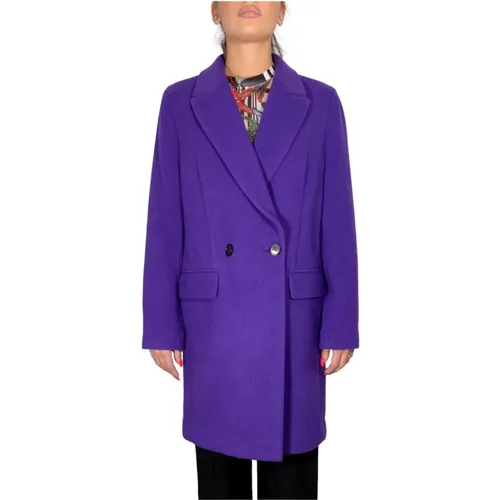 Relaxed Fit Coat , female, Sizes: L - Hugo Boss - Modalova