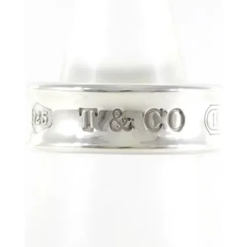 Pre-owned Silver rings , female, Sizes: ONE SIZE - Tiffany & Co. Pre-owned - Modalova