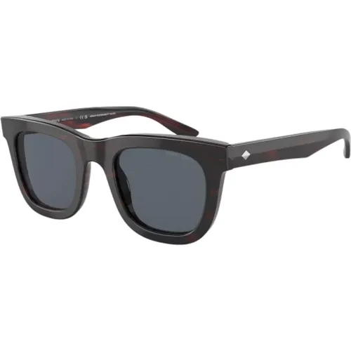 Braune Acetat Sonnenbrille Ar8171F5963R5 - Giorgio Armani - Modalova