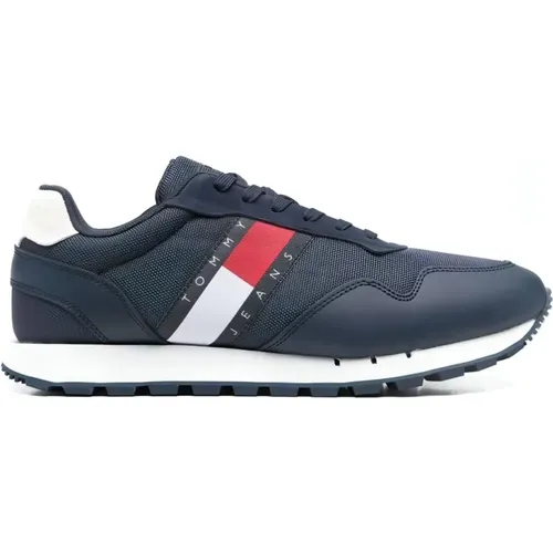 Retro Sneakers , male, Sizes: 9 UK - Tommy Jeans - Modalova