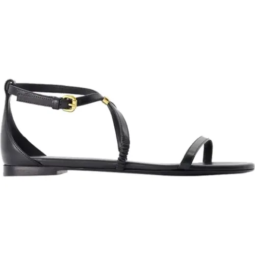 Leder sandals Alexander McQueen - alexander mcqueen - Modalova